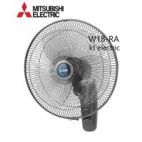 ราคา MITSUBISHI พัดลมติดผนัง 18 นิ้ว แบบรีโมทคอนโทรล W18-RA สีเทา / สีขาว (5955339680)