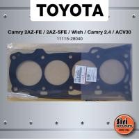 ราคา (แท้ศูนย์) (ประกัน 1 เดือน) ประเก็นฝาสูบ TOYOTA Camry 2AZ-FE/2AZ-SFE/Wish/Camry 2.4/ACV30 โตโยต้า คัมรี่/วิช ปี 2003-... (14205605874)