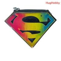 ราคา [มือ2 สภาพเก่า] งานเก่ายุค 90s กระเป๋าใส่เหรียญ โลโก้ SUPERMAN (สะท้อนแสง) งานแท้จากญี่ปุ่น (29457807420)