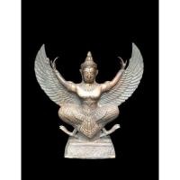 ราคา พระพุทธรูปบูชา พญาครุฑ เนื้อโลหะทองเหลืองรมดำ หน้าตัก7นิ้ว (11226151242)