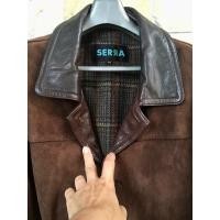 ราคา เสื้อคลุมหนังแกะหนังกลับ แต่งหนังแท้ งานเกาหลี มือสองสภาพดี (27264579395)