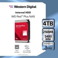 ราคา Western Digital 4 TB RED PLUS Internal Hard Drive NAS ฮาร์ดดิสก์ NAS 4TB HDD 3.5"(ฮาร์ดดิสก์PC NAS)WD REDPluS 5400 RPM (3715704460)