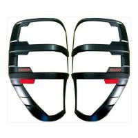 ราคา ครอบไฟท้าย/ฝาไฟท้าย ฟอร์ด แรนเจอร์ Ford Ranger 2012-2020 ดำด้านโลโก้แดง (2018377576)