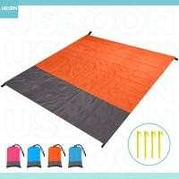 ราคา usboon เสื่อชายหาด เสื่อตั้งเต้นท์ กันน้ำ พร้อมหมุด (20484268842)