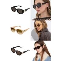 ราคา ของแท้ Chloe แว่นตากันแดดวินเทจหรูหราแฟชั่นที่เรียบง่ายผู้หญิงแว่นตากันแดด CH0237SK (27679293066)