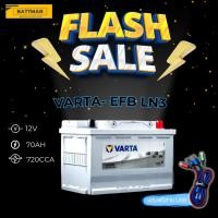 ราคา แบตเตอรี่ VARTA รุ่น EFB-LN3 (ส่งด่วนได้รับสินค้าวันนี้) 12V 70AH (SMF) แบตเตอรี่แห้ง (29458621256)