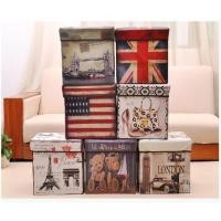 ราคา กล่องเก็บของอเนกประสงค์ กล่องนั่งได้นุ่มสบาย กล่องพับได้ (621283638)