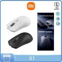 ราคา Xiaomi X1 esports Gaming Tech Sense Wired Wireless Mouse 3395 sensor Lightweight wheel mouse (25389746973)