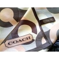 ราคา coach ผ้าโพกหัว ผ้าพันคอ ผ้าพันหูกระเป๋า silk ของแท้100% (17734103138)
