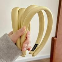 ราคา 2 ซม.เกาหลีแฟชั่นฟองน้ําสีเหลือง Hairband ผม Hoop เครื่องประดับผม (28657773816)