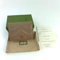 ราคา ของแท้100% ราคาถูก New Gucci marmont wallet (2254605195)