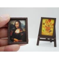 ราคา กรอบรูปจิ๋ว รูปภาพจิ๋ว โมนาลิซ่า ดอกทานตะวัน วินเซนต์ แวนโก๊ะ กรอบรูป รูป รูปจิ๋ว รูปภาพ รูปภาพจิ๋ว ของจิ๋ว ของตกแต่ง (26522110775)