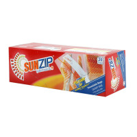ราคา Sunzip ถุงซิปถนอมอาหารซิปเดี่ยว Sunzip Quart (5214538534)