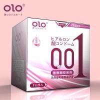 ราคา OLO PINK Thin 001 passion particles ขุขระ(สีชมพู) ยี่ห้อ OLO ถุงยางอนามัยเบาบาง 3 ชนิดพิเศษ (1กล่องมี10ชิ้น) (Pink) (21569557630)