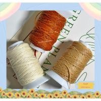 ราคา เชือกเทียนม้วน เชือกเทียนถัก ยาว 30 หลา diy (26109083152)