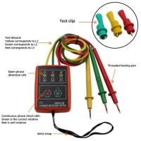 ราคา มิเตอร์วัดเฟสไฟฟ้า เครื่องวัดเฟสไฟฟ้า 3เฟส แสดงผลด้วยไฟ LED รุ่น SM852B Indicator Detector Meter 3Phase Rotation Tester (41106234748)
