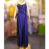 ราคา jumpsuit JASPAL ชุดจั๊มสูท ขายาว สีน้ำเงิน ผ้าเนื้อนุ่มสวมสบาย size M (3442840176)