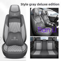 ราคา Custom Fit รถที่นั่งครอบคลุม PU หนังที่นั่งด้านหน้า + เบาะหลังชุด Made สําหรับ Fortuner Mg4 Toyota D-MAX Honda Civic Bluebird Bt50pro Teana ถุงลมนิรภัยเข้ากันได้ (28693563068)