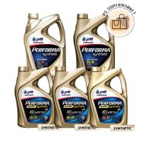 ราคา น้ำมันเครื่องแท้100% PTT Performa Synthetic 4ลิตร สำหรับเครื่องยนต์เบนซิน 0W-20 0W-30 0W-40 5W-30 5W-40 5W-50 NGV Racing (24882371611)