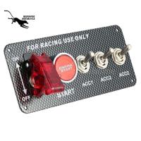 ราคา สวิทช์ปุ่มกดสตาร์ทเครื่องยนต์ 3 สลับ 12V สําหรับรถแข่ง (10850089574)