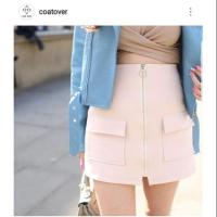 ราคา กระโปรง Coatover สีชมพู^^ (1007394532)