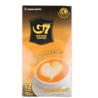 ราคา G7 Cappucino Hazelnut 3in1 Coffee กาแฟเวียดนาม 12ซอง (6334680951)