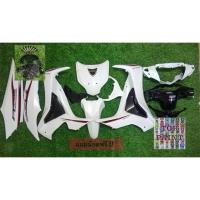 ราคา แถมน็อตทั้งชุด ชุดสี wave 125i ปลาวาฬ (2012-2017) สี ขาว-ดำ TorPaint เฟรมเวฟ125i ปลาวาฬ เฟรมเวฟ 125 i New ปลาวาฬ (22361443629)