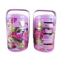 ราคา กระปุกออมสิน ธ.ออมสินออมสินปิ่นโต ธนาคารออมสิน ปี 2018 เทศการกินเจ ภูเก็ต สีชมพู ลายดอกไม้ หายาก ของสะสม (6754705002)