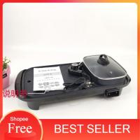 ราคา เตาย่างบาบีคิวไฟฟ้า กระทะปิ้งย่าง กะทะ หมูกะทะ เตาย่างหมู กระทะ พร้อมหม้อสุกี้บาร์บีคิว 2 ช่อง กระทะสุกี้ กระทะเนื้อ (5238879881)