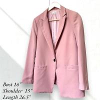 ราคา Blazer สีชมพู สไตล์เกาหลี (28118737053)