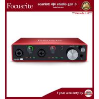 ราคา Focusrite | Scarlett 4|4 (3RD GEN) ออดิโออินเตอร์เฟส ***รับประกันศูนย์ 3 ปี*** (24822301880)