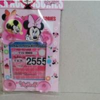 ราคา อุปกรณ์ แต่งรถ แผ่นติดป้าย พรบ. มินนี่เม้าส์ Minnie mouse มีตัวจุ๊บติดกระจกรถด้วยค่ะ (971281775)