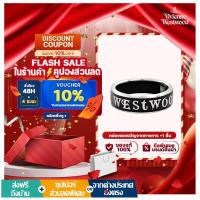 ราคา แหวนเงินรีไซเคิล Vivienne Westwood แหวนตัวอักษรสีดำสำหรับทั้งชายและหญิง เว็บไซต์อย่างเป็นทางการ (ของแท้ 100%) (42902960999)