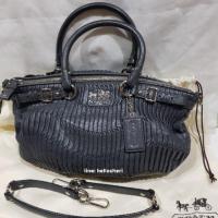 ราคา Coach Madison Gathered Leather Sophia bag - Grey (6539217462)
