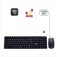 ราคา OKER คีย์บอร์ด ชุดคีย์บอร์ด+เมาส์ ไร้สาย OKER 2.4G WIRELESS DESKTOP COMBO รุ่นK9500 (1953276370)
