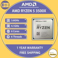 ราคา ใช้ AMD Ryzen 5 3500X R5 3500X 3.6GHz หกแกนหกเกลียว CPU โปรเซสเซอร์ 7NM 65W L3 = 32M ซ็อกเก็ต AM4 (27318929249)