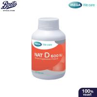 ราคา Megaเมก้า แนท ดี 600 ไอยู 60 แคปซูล (44700371924)