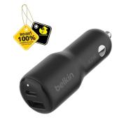 ราคา Belkin - BoostCharge Dual Car Charger 42W (CCB005qcBK) (24631216442)