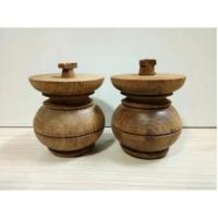 ราคา ขาตู้ ขาโต๊ะโบราณ ทำจากไม้สักแท้ ขนาด3" (2ตัว) (663109900)