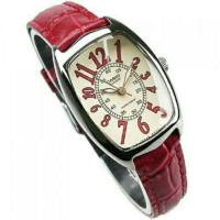 ราคา Casio แท้100% นาฬิกาผู้หญิง สายหนัง สีแดงเข้ม รุ่น LTP-1208E-9B2 ใช้โค้ทลดได้ (422961934)