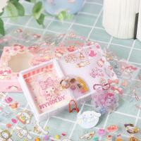 ราคา Sanrio สติกเกอร์เข็มกลัด Kuromi Lotso DIY จี้ใส สติกเกอร์คละลาย (19295798337)