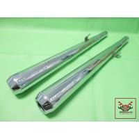 ราคา EXHAUST MUFFLER PIPE SET “CHROME” Fit For HONDA C72 CA72 C77 CA77 // ท่อไอเสีย ท่อคู่ ทรง PT ชุบโครเมี่ยม (22663905611)