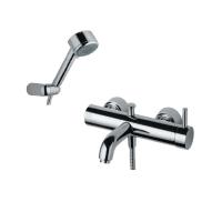 ราคา ก๊อกผสมอ่างอาบน้ำแบบติดผนัง AMERICAN STANDARD พร้อมชุดฝักบัวสายอ่อน รุ่น CELIA A-2811-611-000 (13375818373)