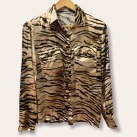 ราคา New! เสื้อเชิ้ตแขนยาว ลายเสือโคร่ง (20321915514)