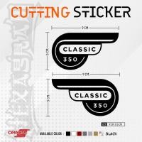 ราคา สติ๊กเกอร์ตัด Classic 350 Royal Enfield Logo คู่ | สติ๊กเกอร์ตัดโลโก้ Royal Enfield คลาสสิค 350 (22801500663)