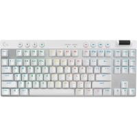 ราคา คีย์บอร์ดเกมมิ่ง Logitech Gaming Keyboard G Pro X TKL สีขาว (25101629525)