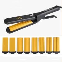 ราคา พร้อมส่ง4 in 1 CKL1044 เครื่องหนีบผม [หน้ากว้าง] เครื่องหนีบผม ที่หนีบผม ปรับความร้อน4ระดับ ร้อนเร็ว หนีบตรง ทำวอลลุ่ม งุ้มปลาย หนีบเงา (915705441)