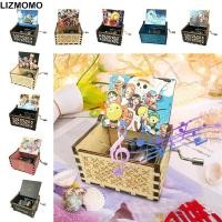 ราคา LIZMOMO กล่องดนตรีแกะสลัก, Naruto Spirited Away กล่องดนตรีไม้มือหมุน, เครื่องประดับ DIY คลาสสิกแฟชั่น (54352865591)