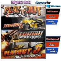ราคา FlatOut Complete Pack เกม PC Game คอมพิวเตอร์ USB เสียบเล่นได้เลย (29409270137)