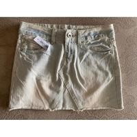 ราคา กระโปรงยีนส์ กระโปรงยีนส์สั้น กระโปรงยีนส์เอวต่ำ (24583162646)